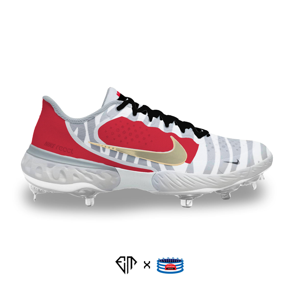 red track cleats