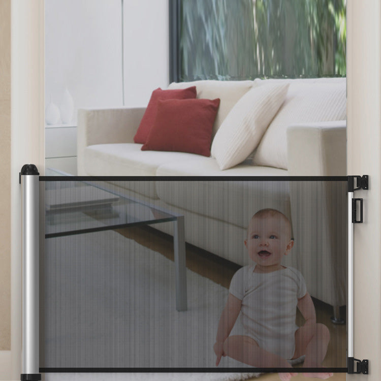 large retractable baby gate