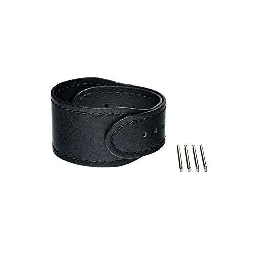 wena 3 leather band 24mm Premium Black WNW-CB2124/B