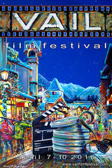 Vail Film Festival Poster by David V. Gonzales