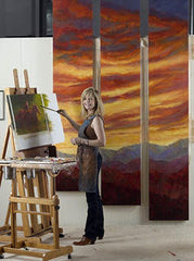 Boulder Colorado based artist Judy Greenan