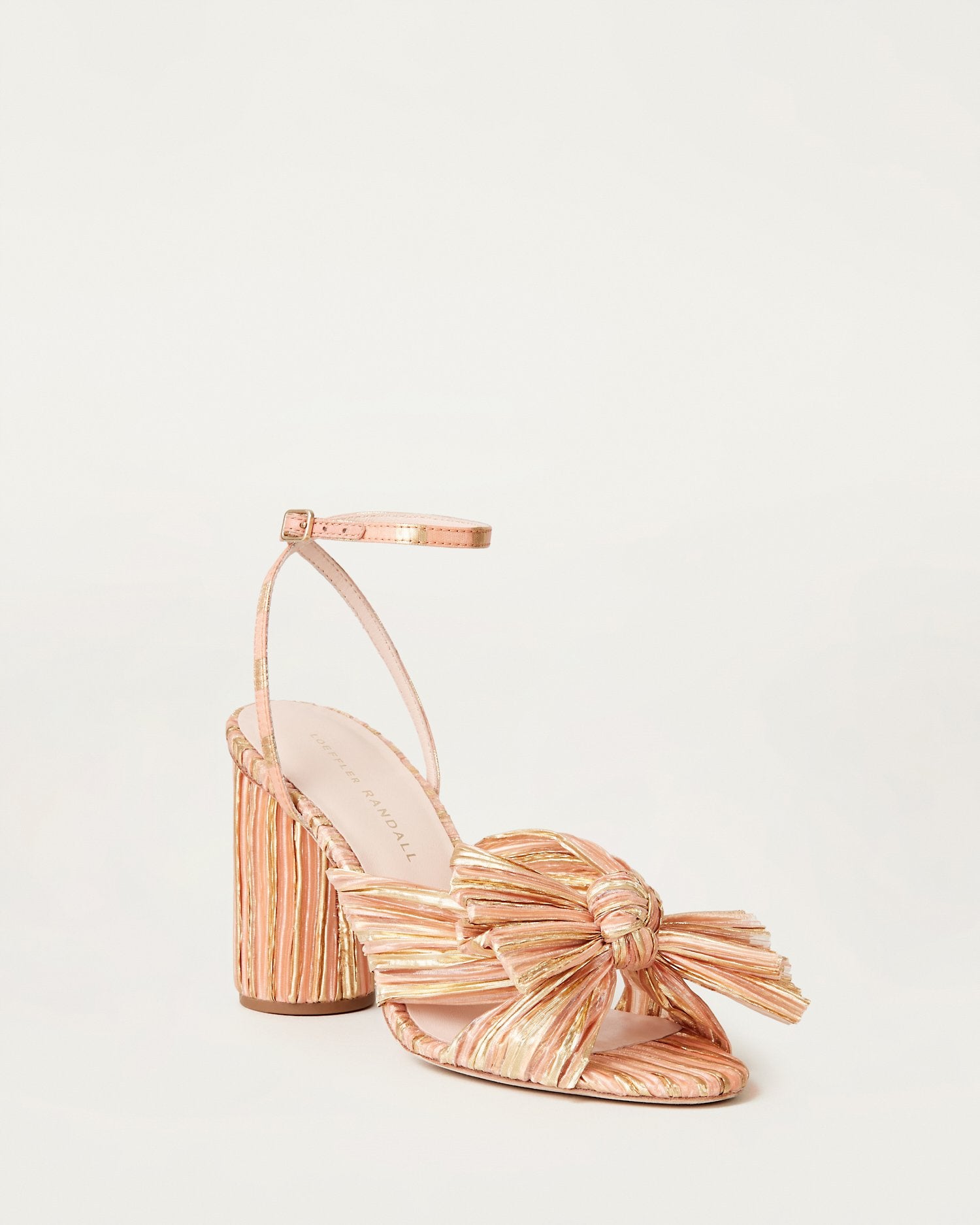 loeffler randall gold shoes