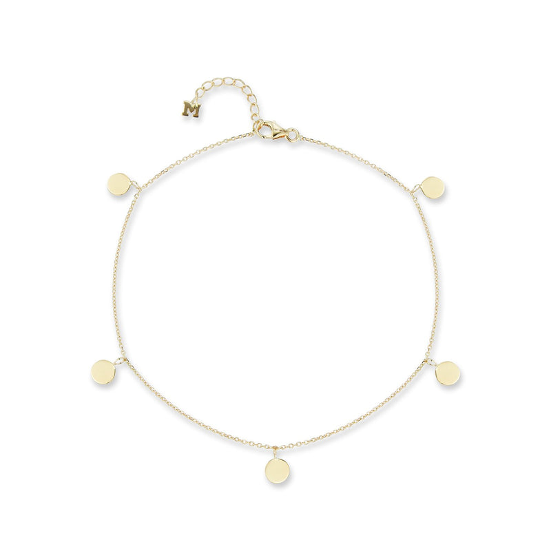 GOLD DOT ANKLET