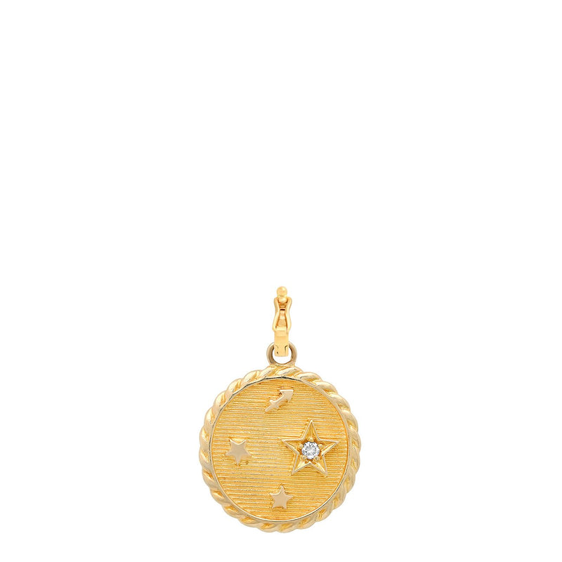 SMALL ZODIAC CHARM - GOLD