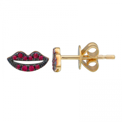 RUBY LIP STUD