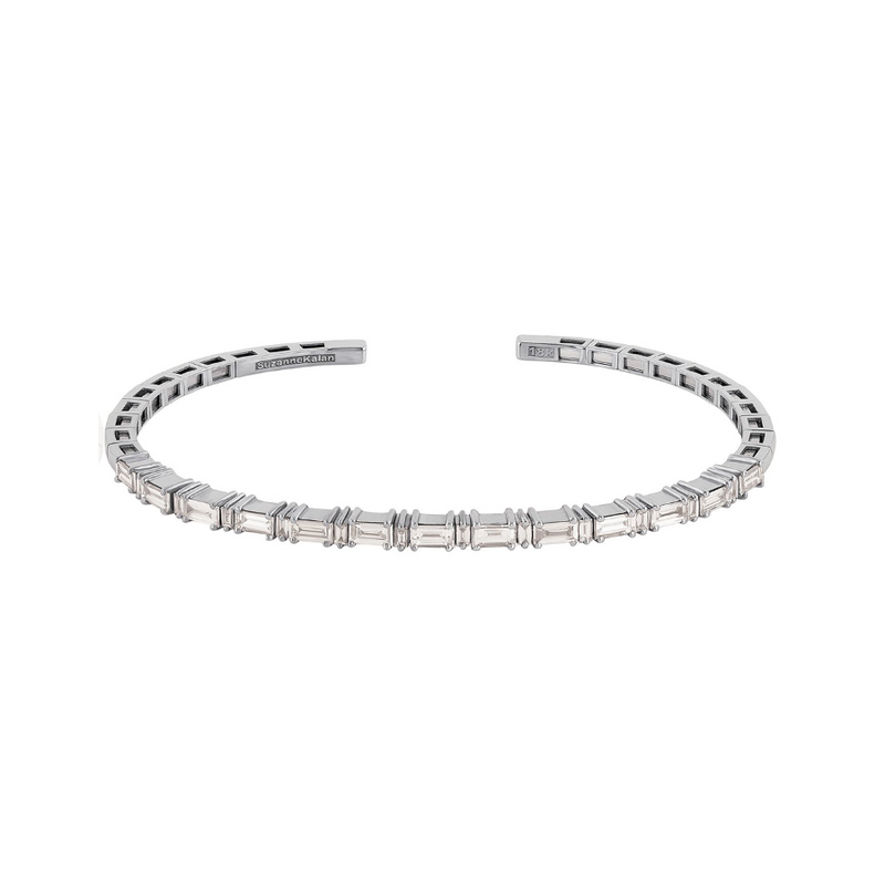 18K DIAMOND HORIZONTAL BANGLE