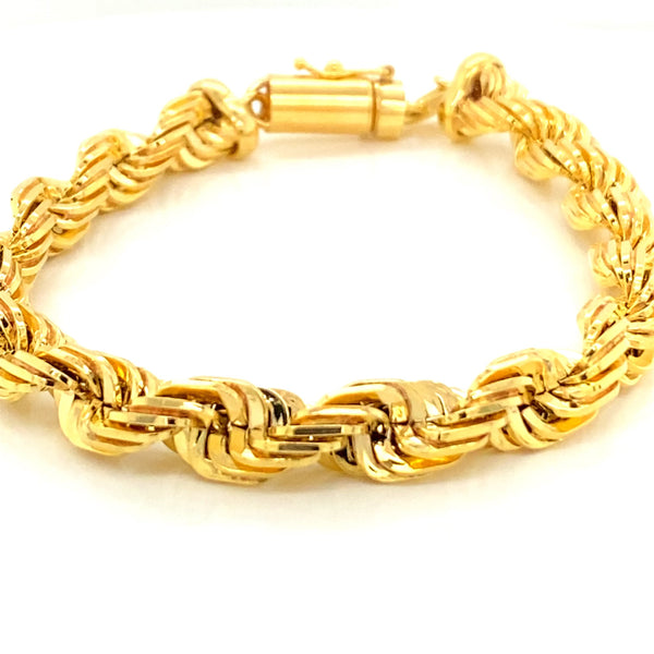 VINTAGE LARGE FANCY ROPE BRACELET