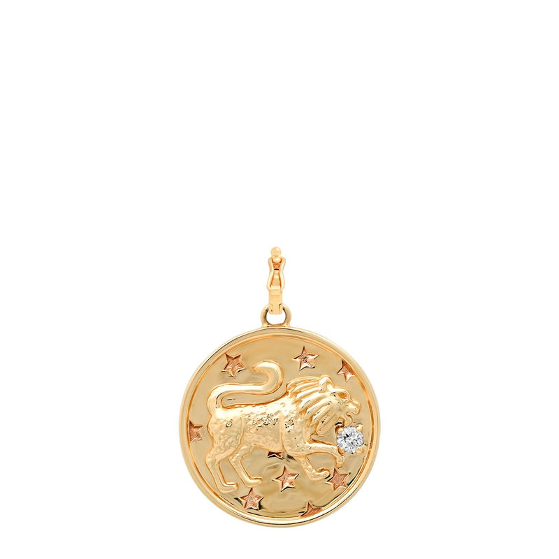 LION CHARM - GOLD