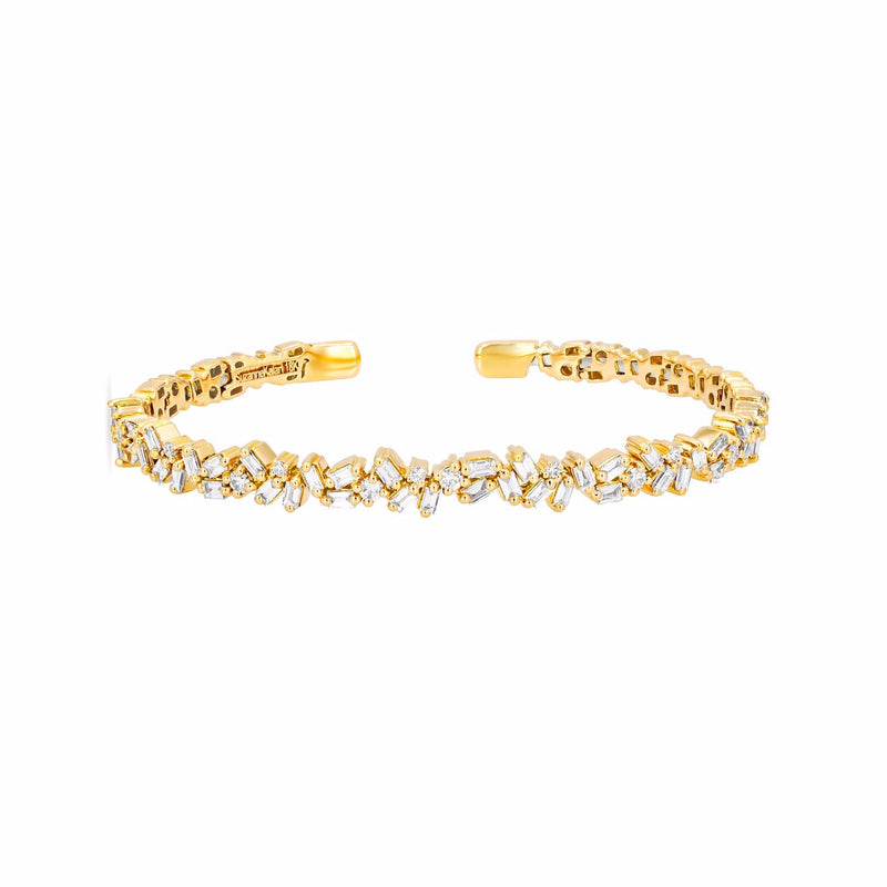 18K FIREWORKS SPARKLER BANGLE