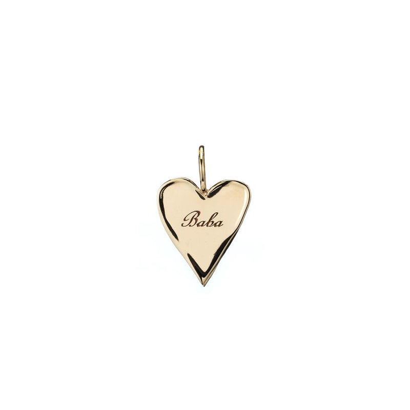 GOLD HEART CHARM