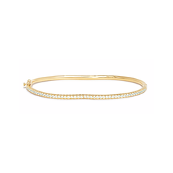 BERCEAU PAVE DIAMOND BANGLE