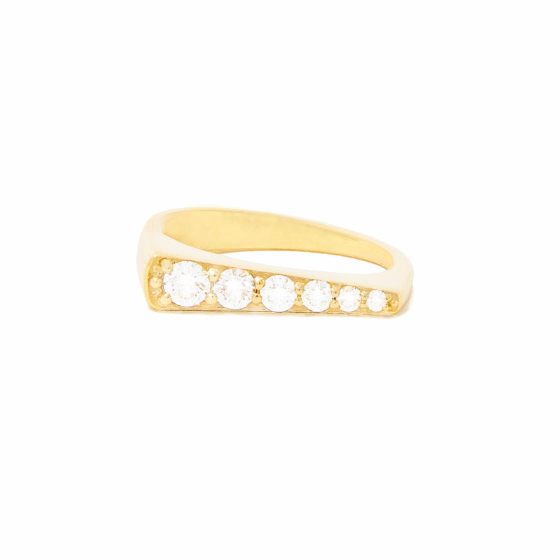 THE EDGE TAPERED STACKING RING