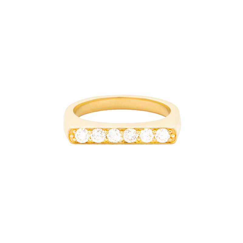 THE EDGE STRAIGHT STACKING RING