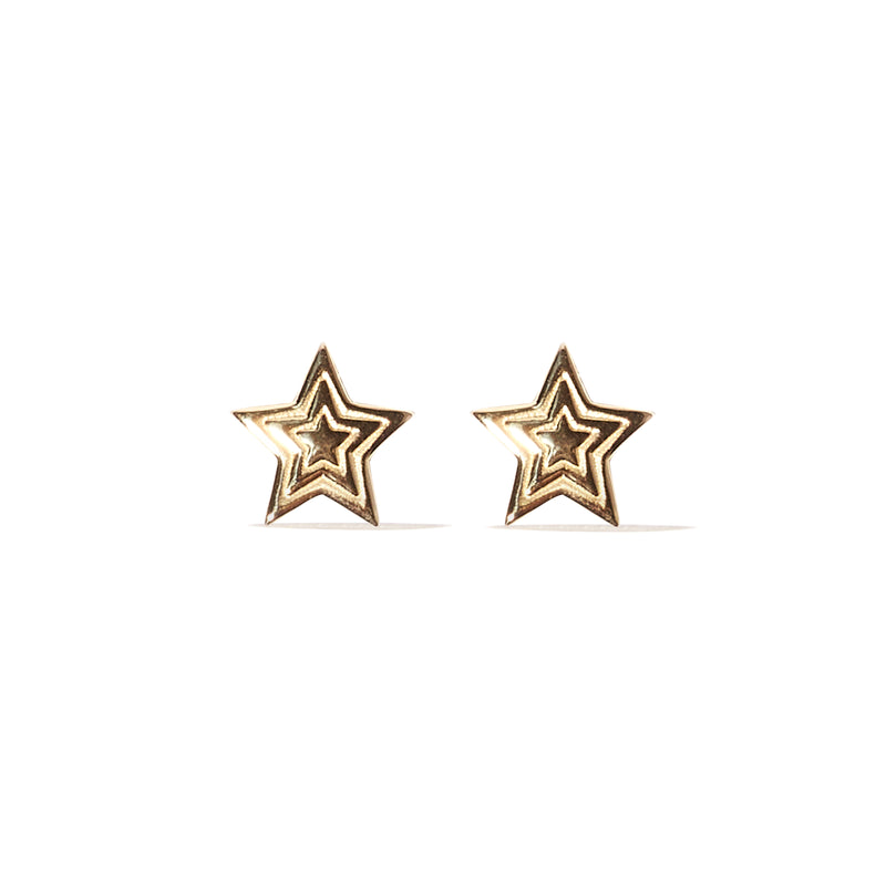 JUJU MINI STAR STUD EARRINGS