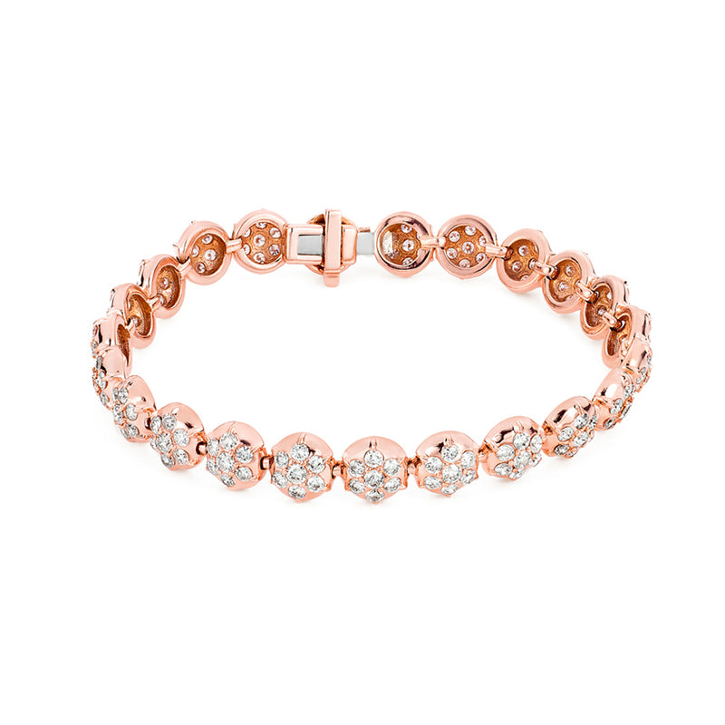 CROWN TENNIS BRACELET