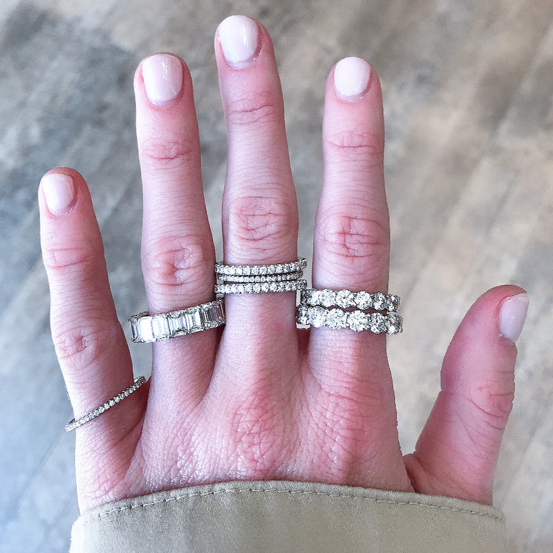 ROUND CUT MAXI ETERNITY BAND