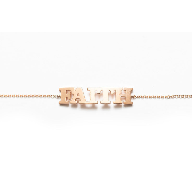 "FAITH" BRACELET