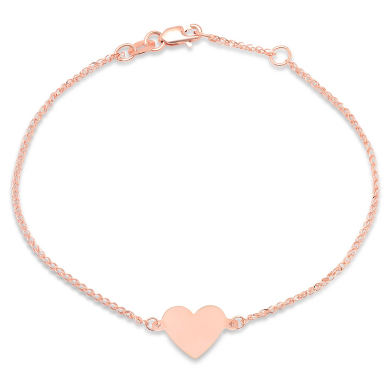 FLOATING HEART BRACELET