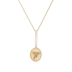 GRANDFATHER FANTASY SIGNET PENDANT NECKLACE