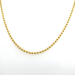 THIN BALL CHAIN NECKLACE