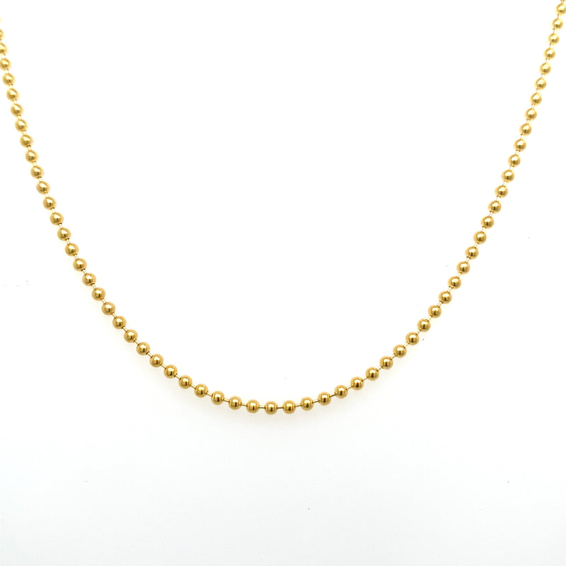 MINI BALL CHAIN NECKLACE