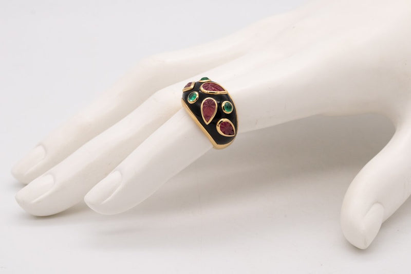 VINTAGE CARTIER RARE MUGHAL RING