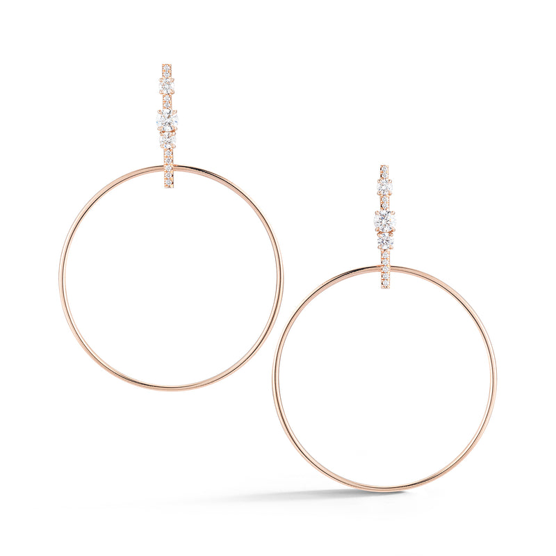 Prive Bar Hoop Earrings