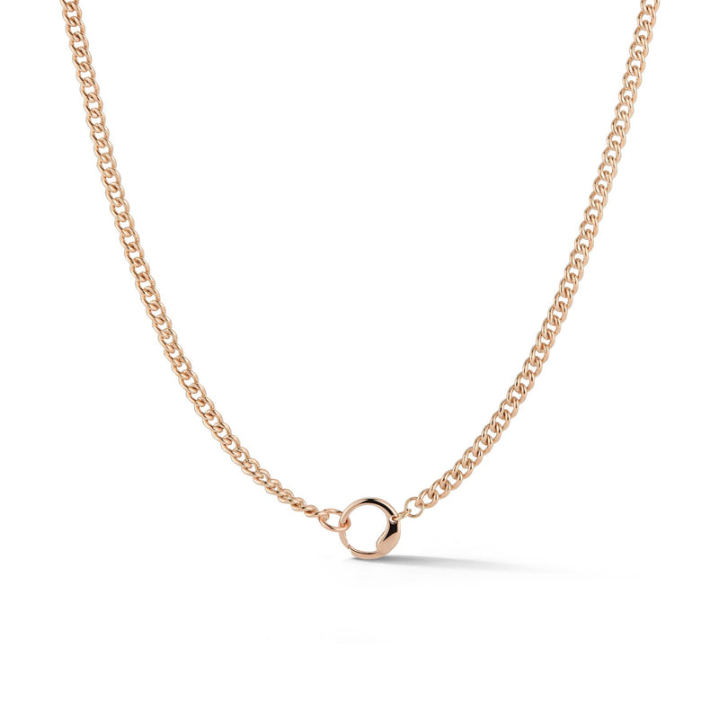 Toujours Medium Chain Necklace with Round Clasp