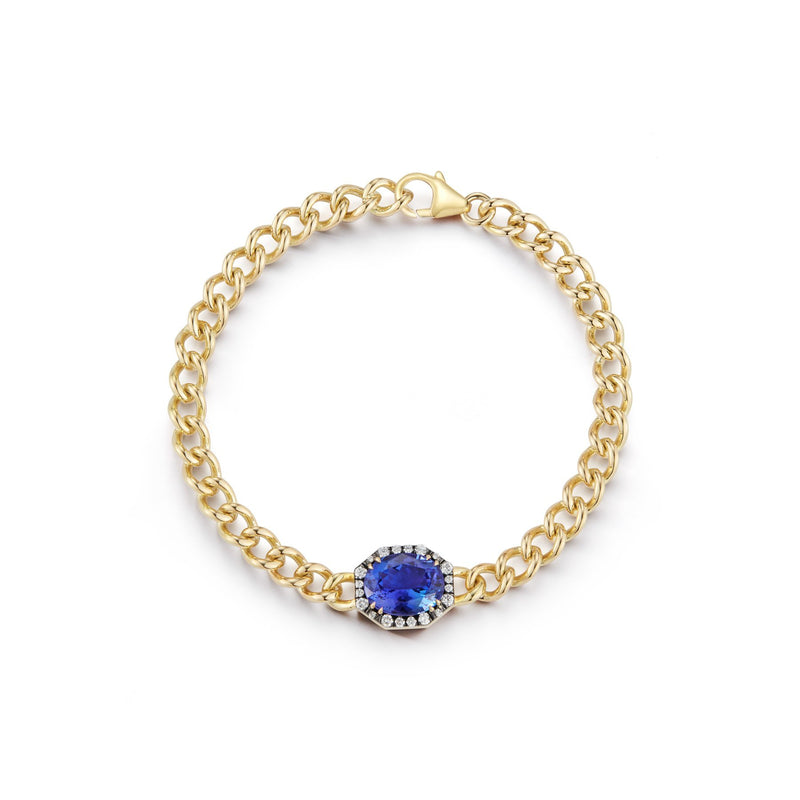 Toujours Tanzanite and Diamond Bracelet