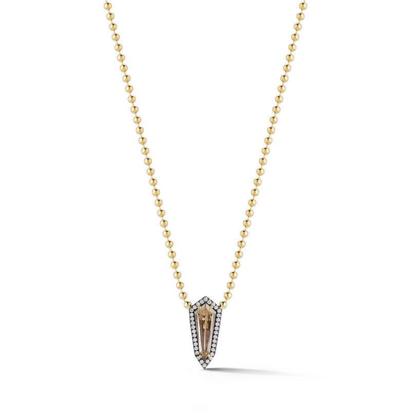 Connexion Champagne Diamond Kite Necklace