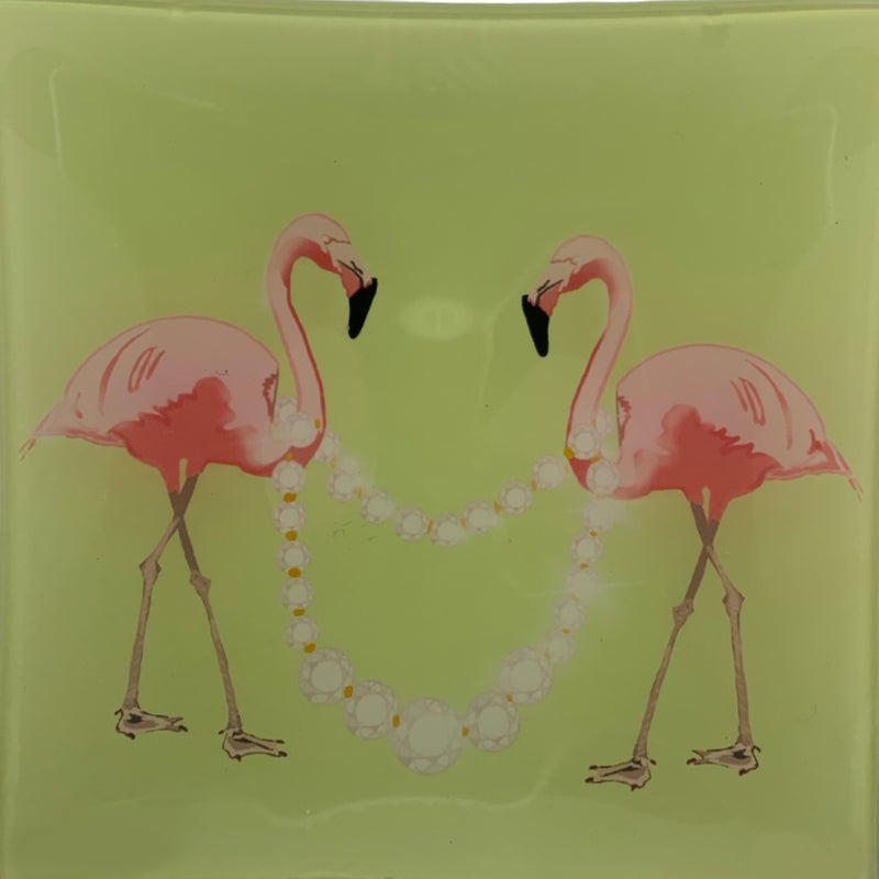 TRAY - FLAMINGOS