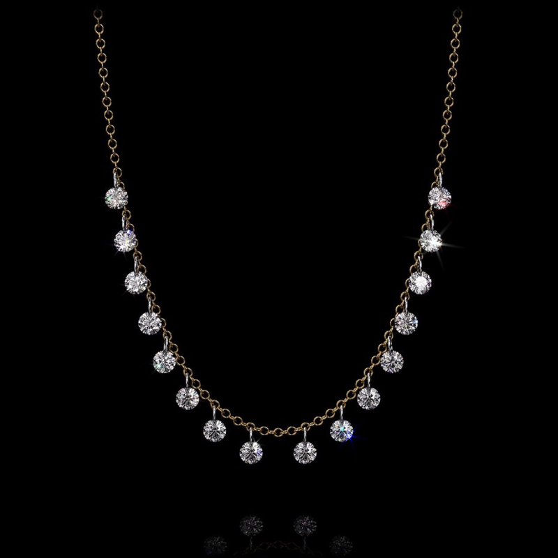 MARYAM SWEET SIXTEEN 1CT 16 DIAMOND NECKLACE