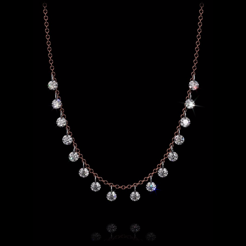 MARYAM SWEET SIXTEEN 1CT 16 DIAMOND NECKLACE