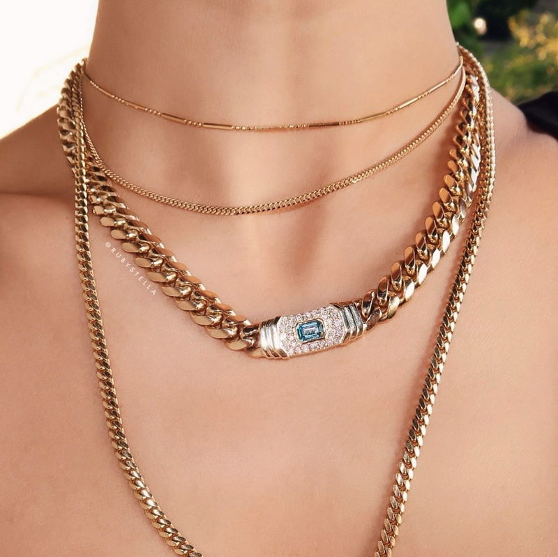 MIAMI CUBAN NECKLACE