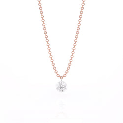 HADID 0.25 CT SOLITAIRE FRINGE NECKLACE
