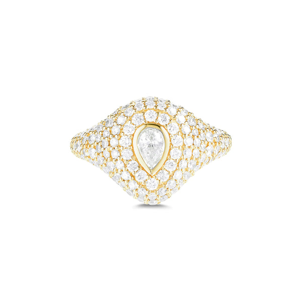 PEAR BLING RING