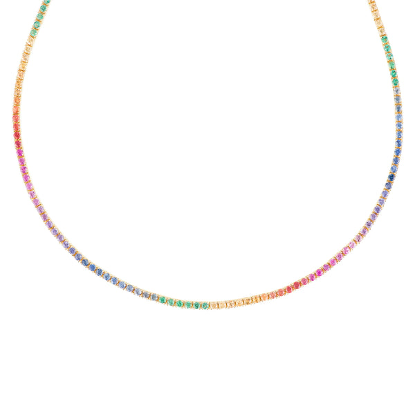 RAINBOW TENNIS NECKLACE