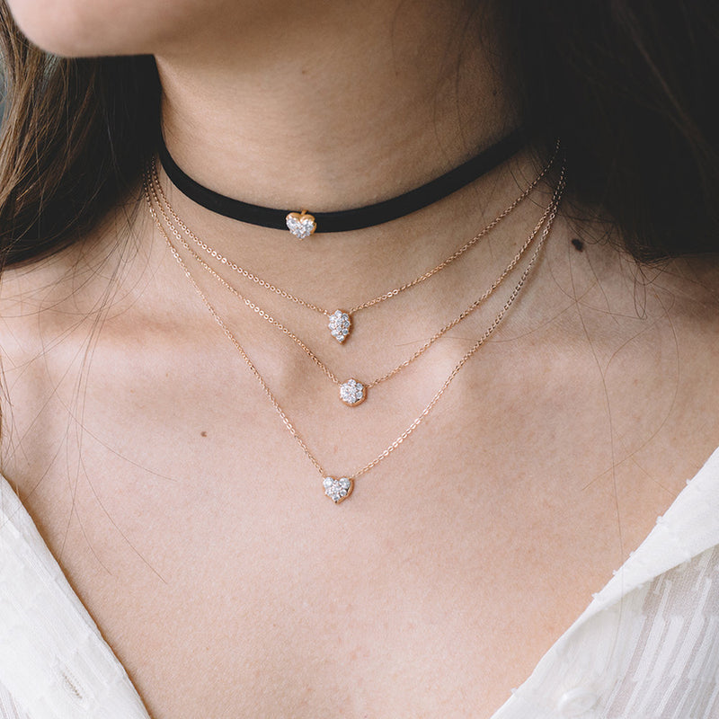 SWEETHEART CHOKER NECKLACE