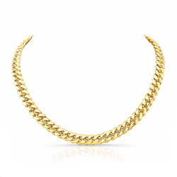 SOLID MIAMI CUBAN LINK NECKLACE