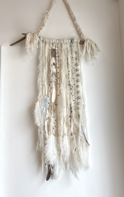 WALL HANGING - WHITE