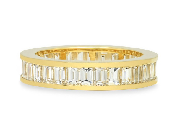 Baguette Cut Diamond Band