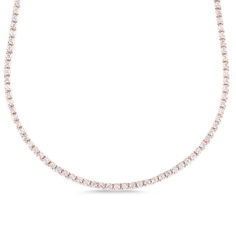 5.25ct TENNIS NECKLACE