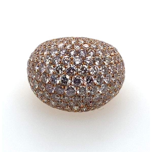 VINTAGE DIAMOND BOMBE RING