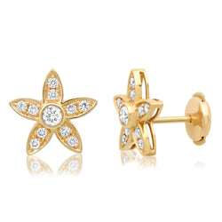 VIVIEN DIAMOND FLOWER EARRINGS