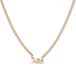 SCRIPT CARMELLA NAME IT NECKLACE