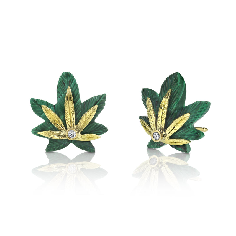 Extra Small Cannabis Studs