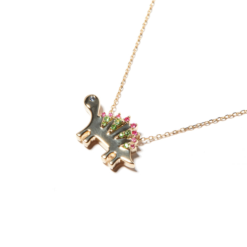 JUJU DINO CHARM NECKLACE