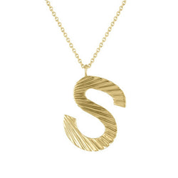 The Celeste Small Initial Pendant