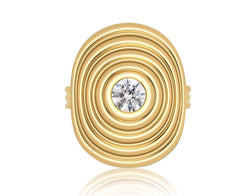 SAGESSE - UNIVERSUM RING WITH CENTER DIAMOND