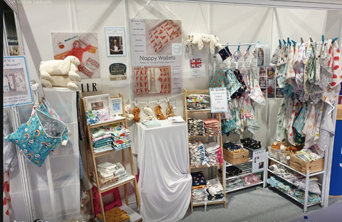 My beautiful stand at the Baby to Toddler Show